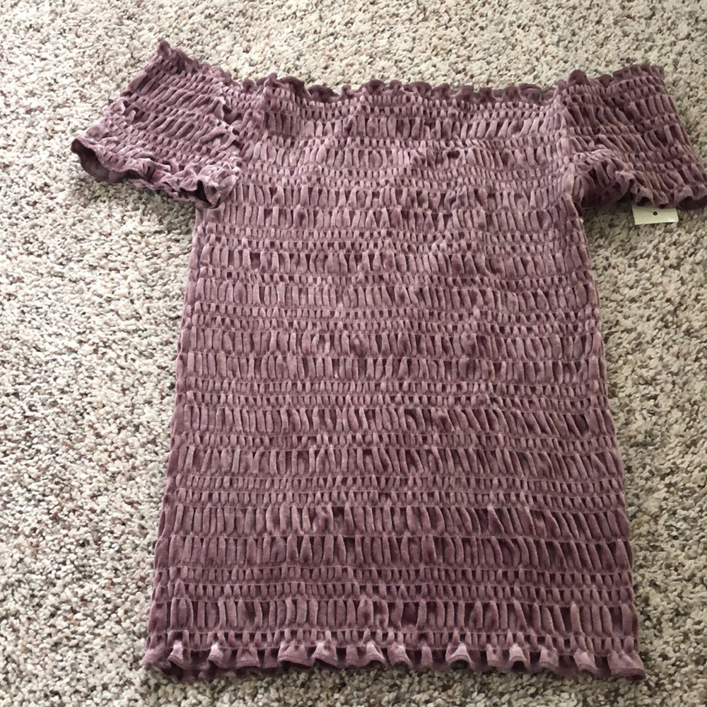 Ruched aero top
